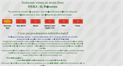 Desktop Screenshot of piorowicz.ariadna.pl